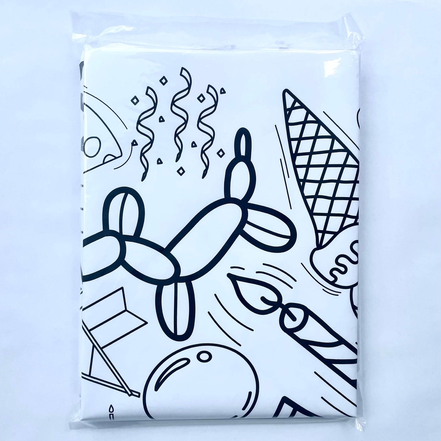 Birthday Party Coloring Tablecloth | Kids Activity