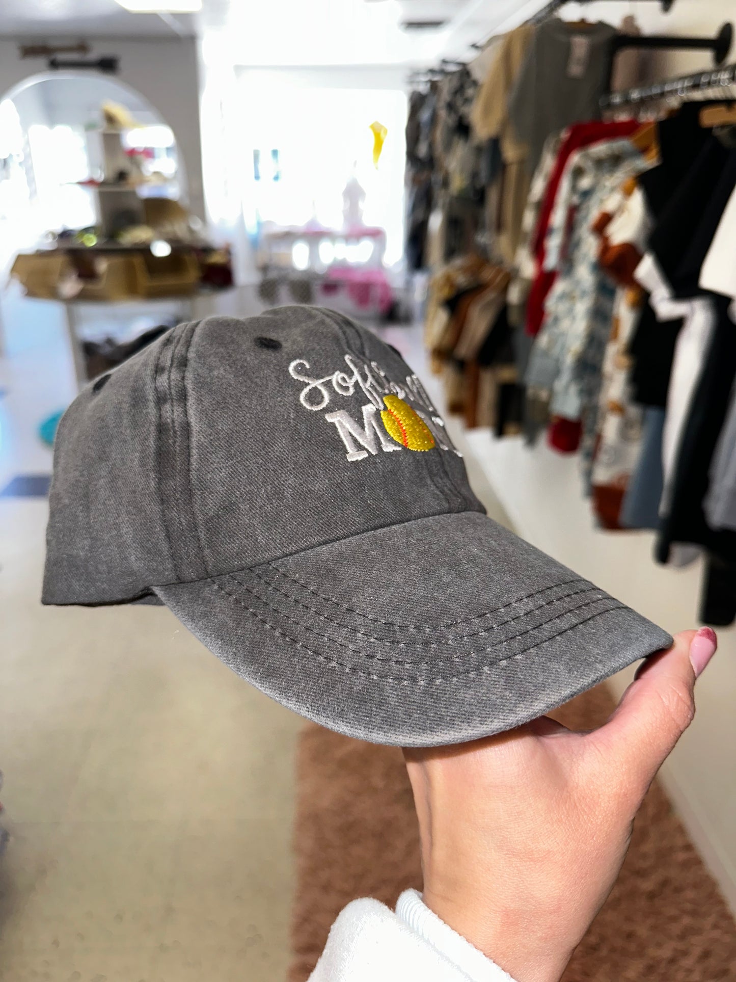 Softball MOM Cap
