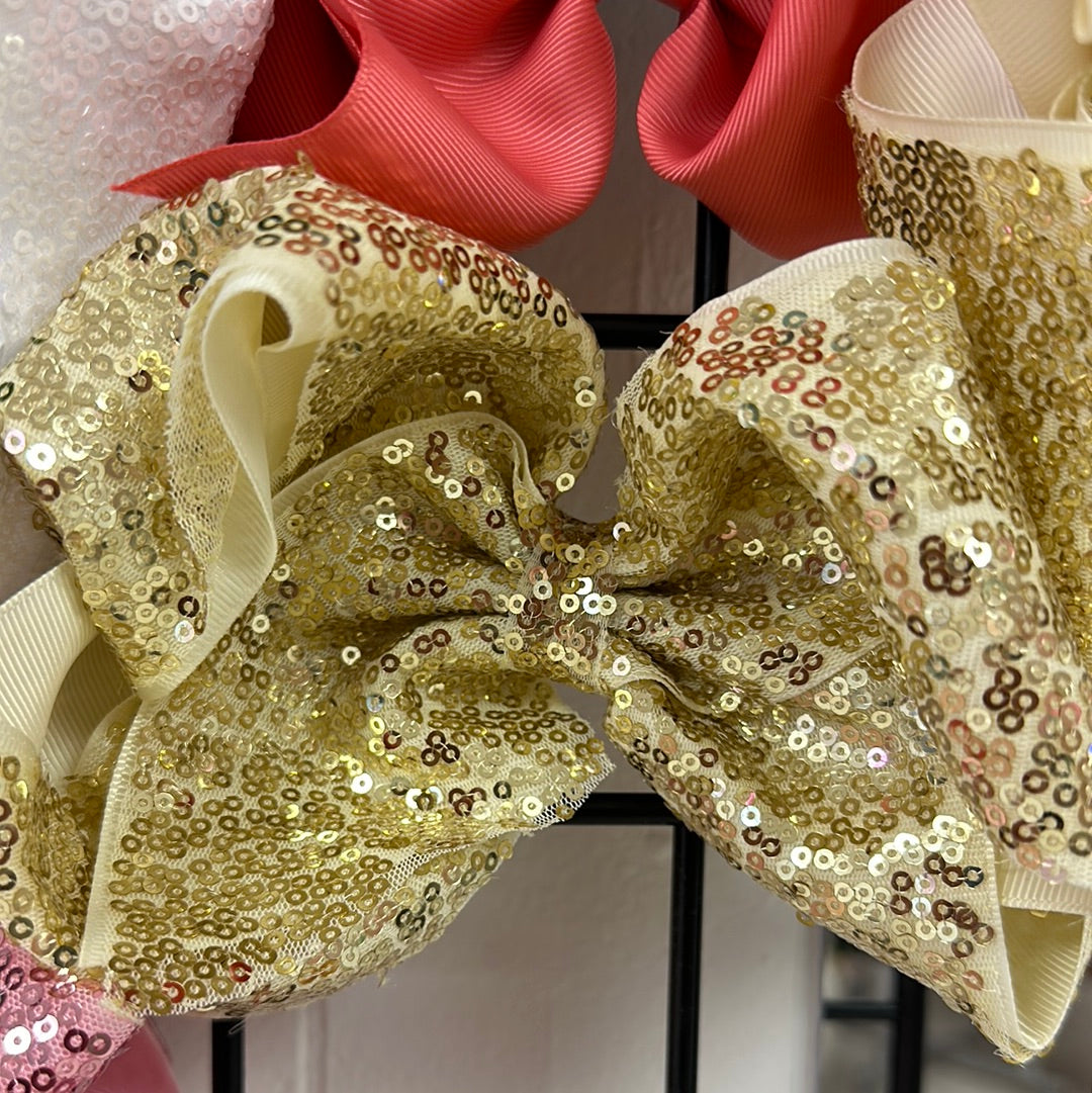 Oversized Glitter Bows
