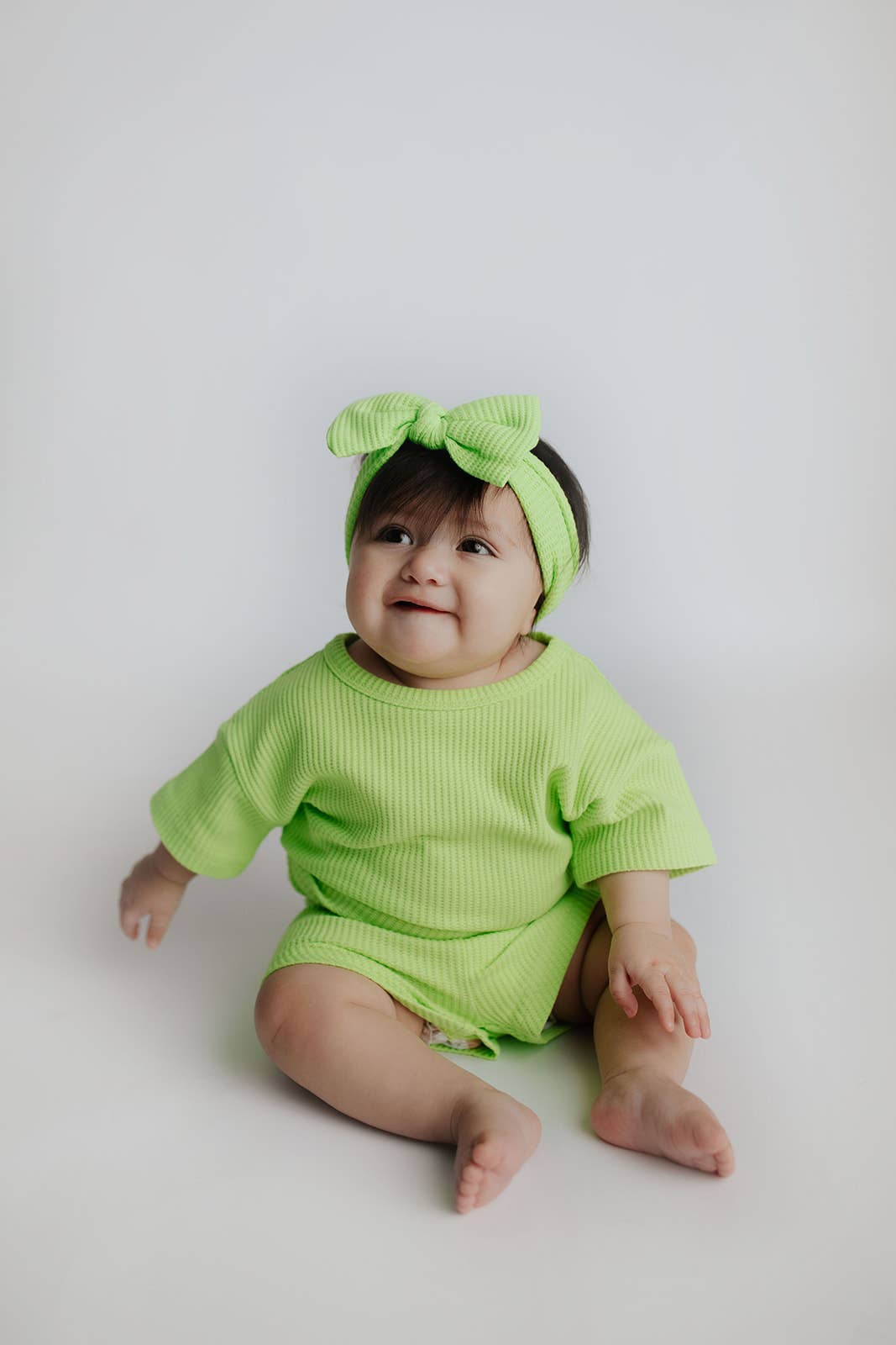 Summer Waffle Set- Lime Green