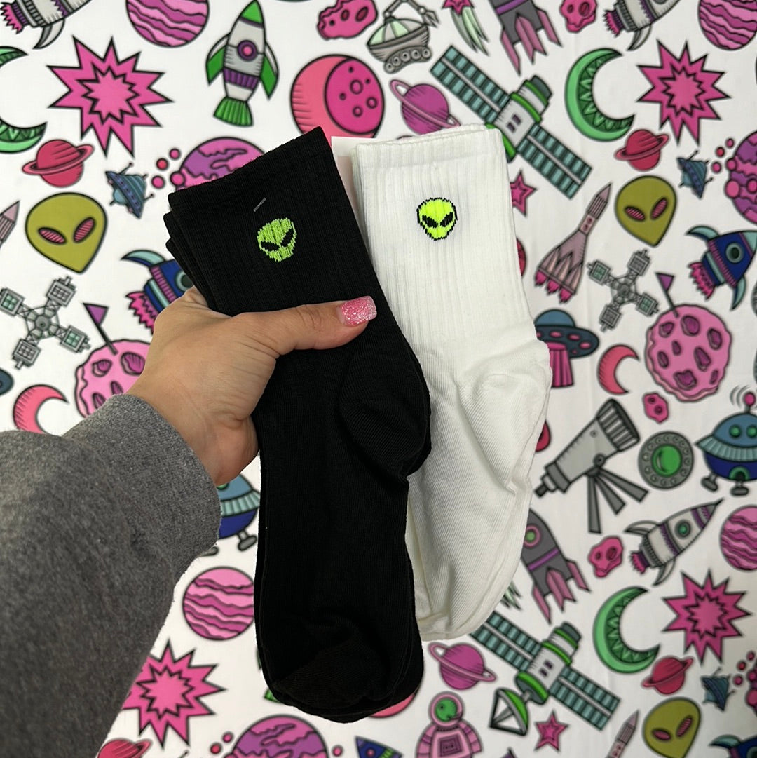Adult Alien Socks