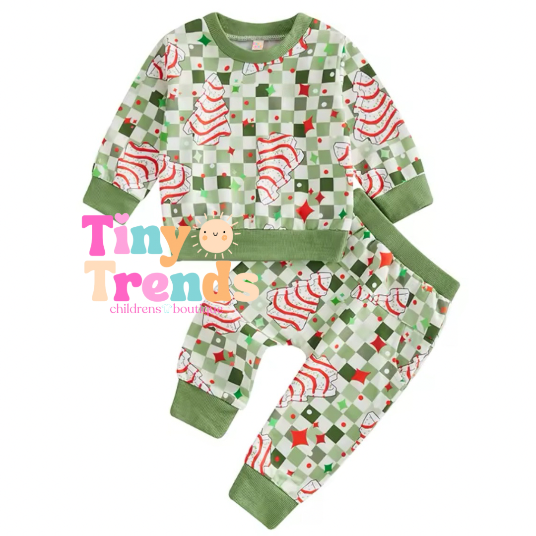 Christmas Tree Cakes Boys Outfit
