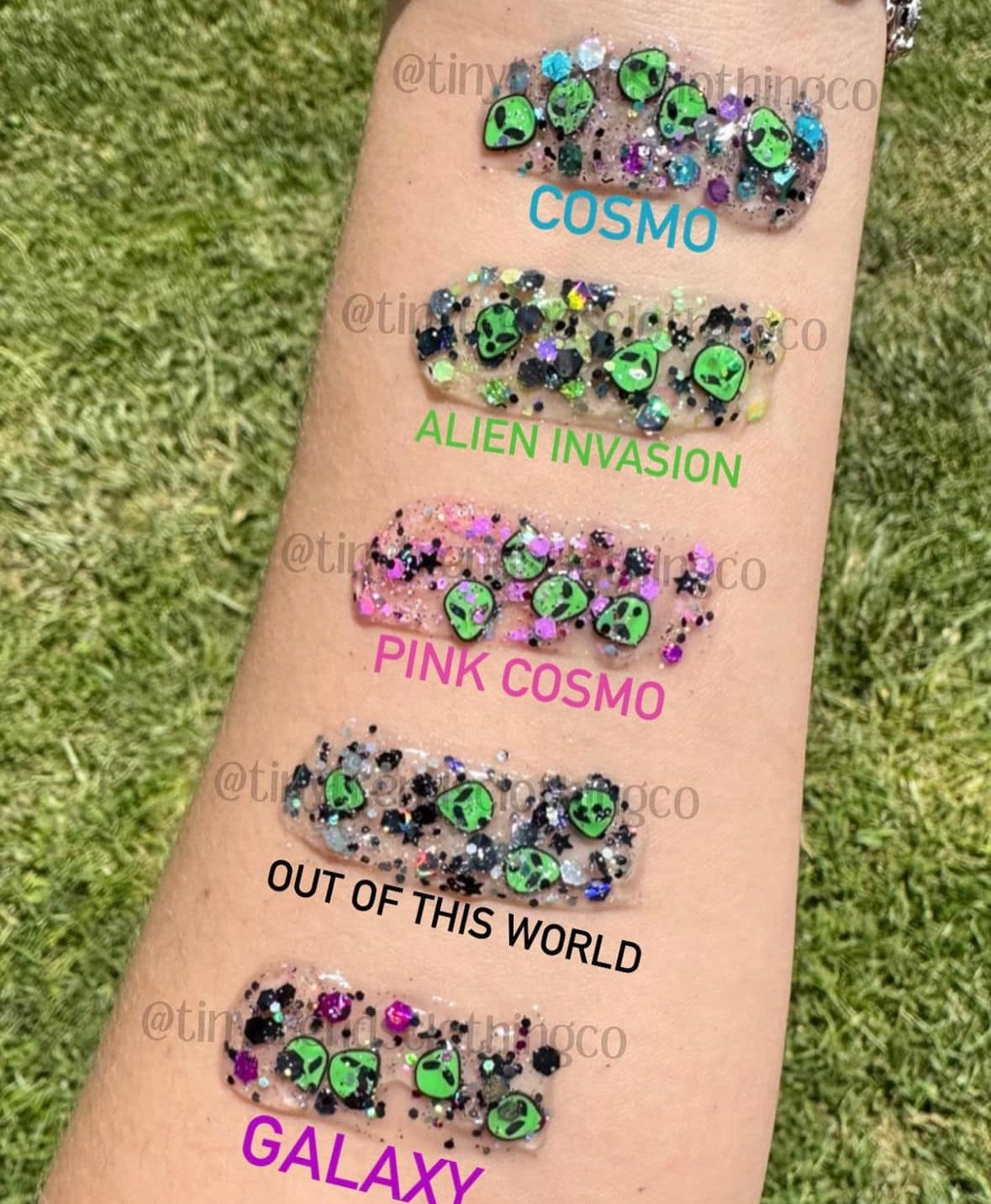 Alien Glitter Gel