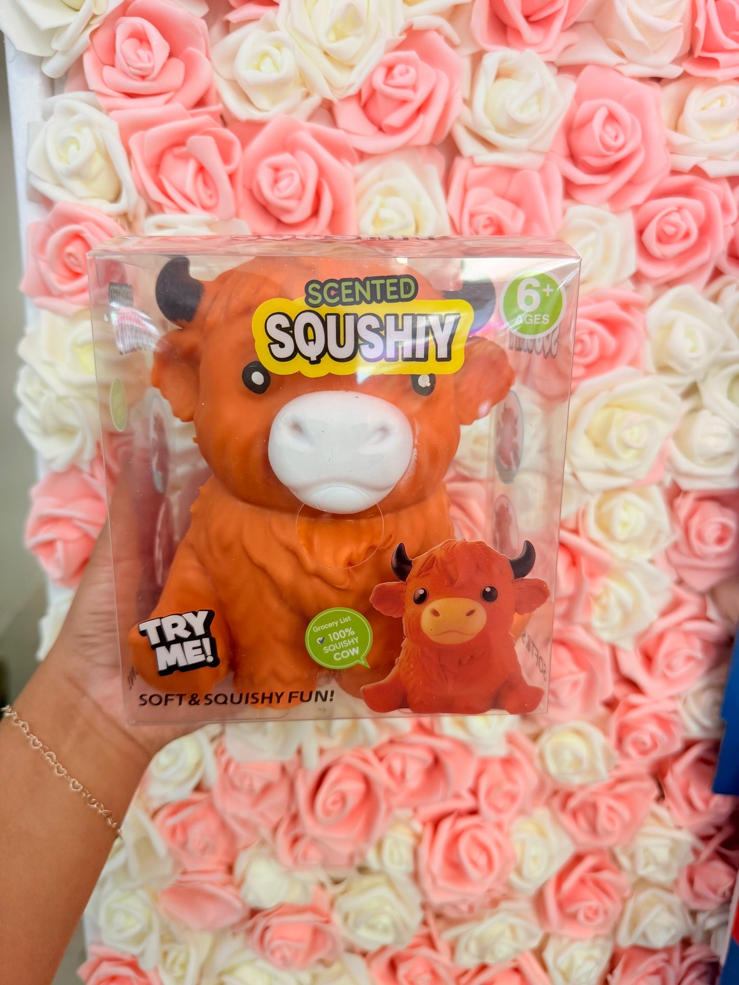 XL Highland Cow Squish
