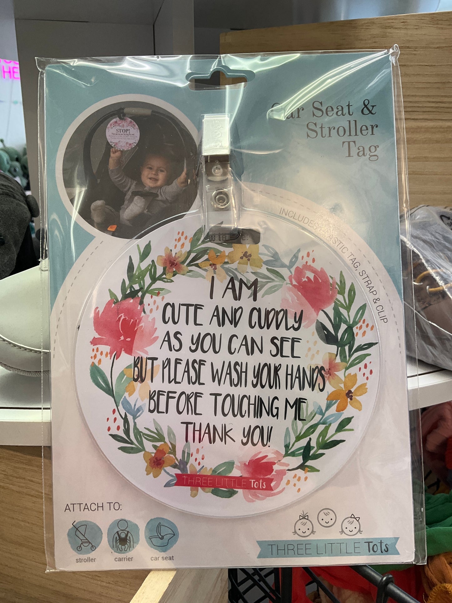 Car Seat & Stroller Tags