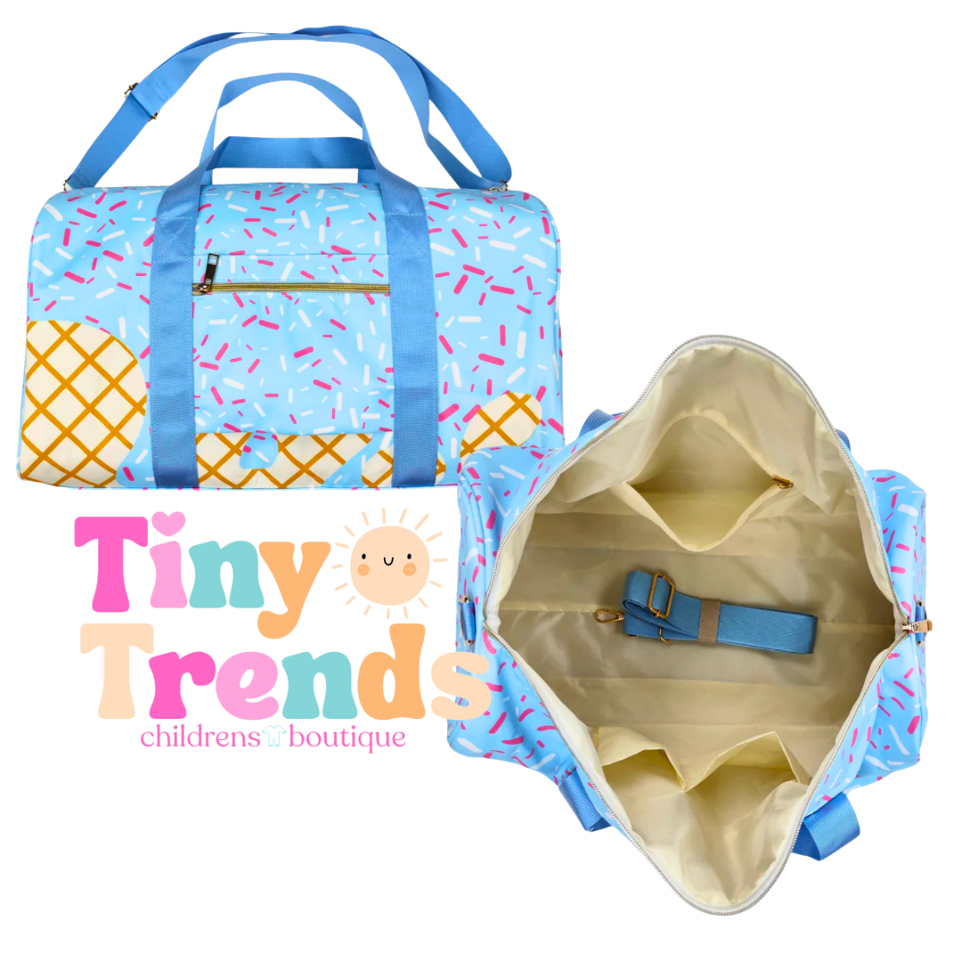 Ice Cream Drip Duffle Bag