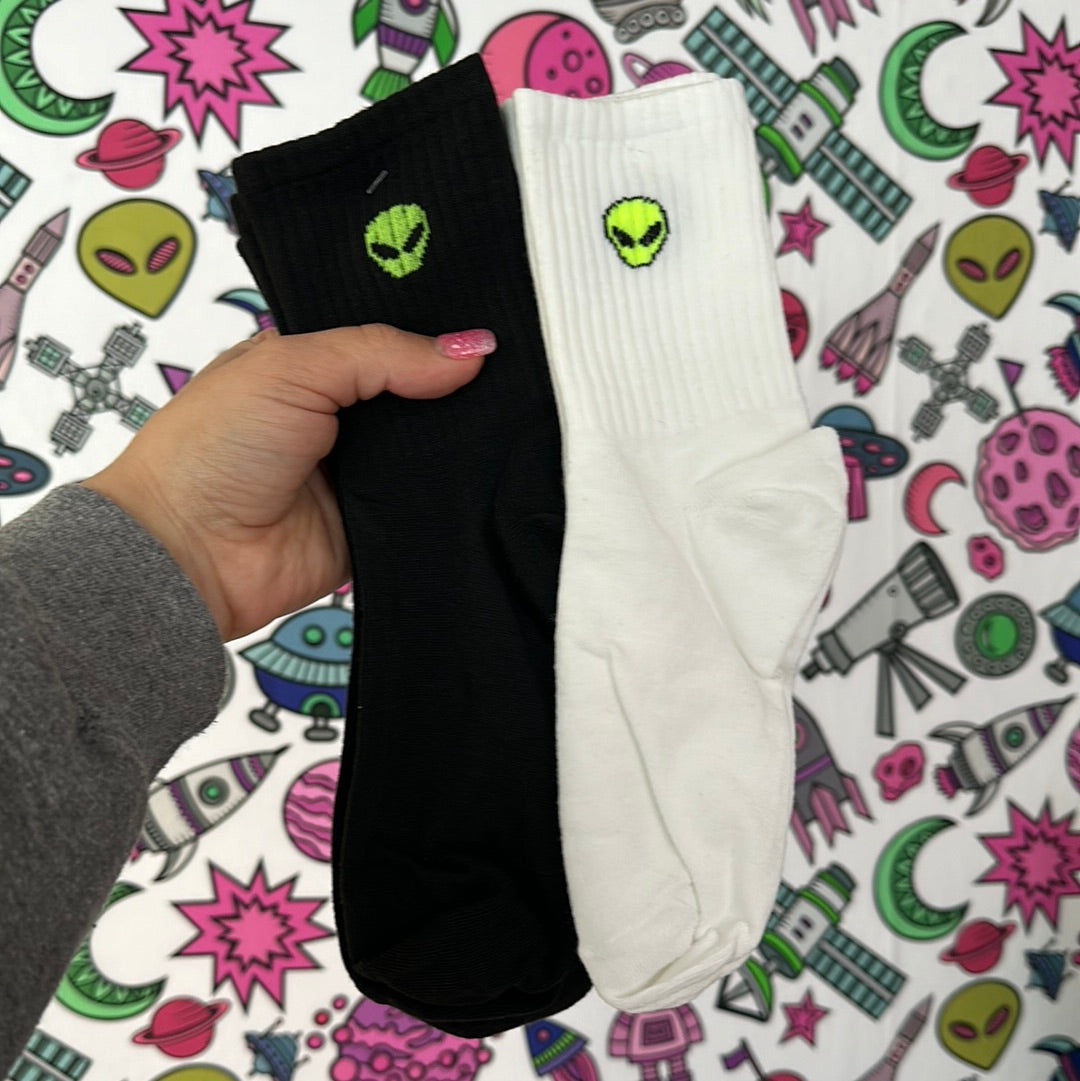 Adult Alien Socks