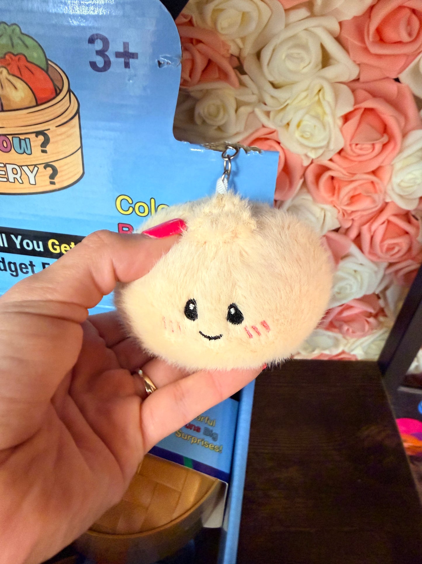 Mystery Fuzzy Dumpling Keychain