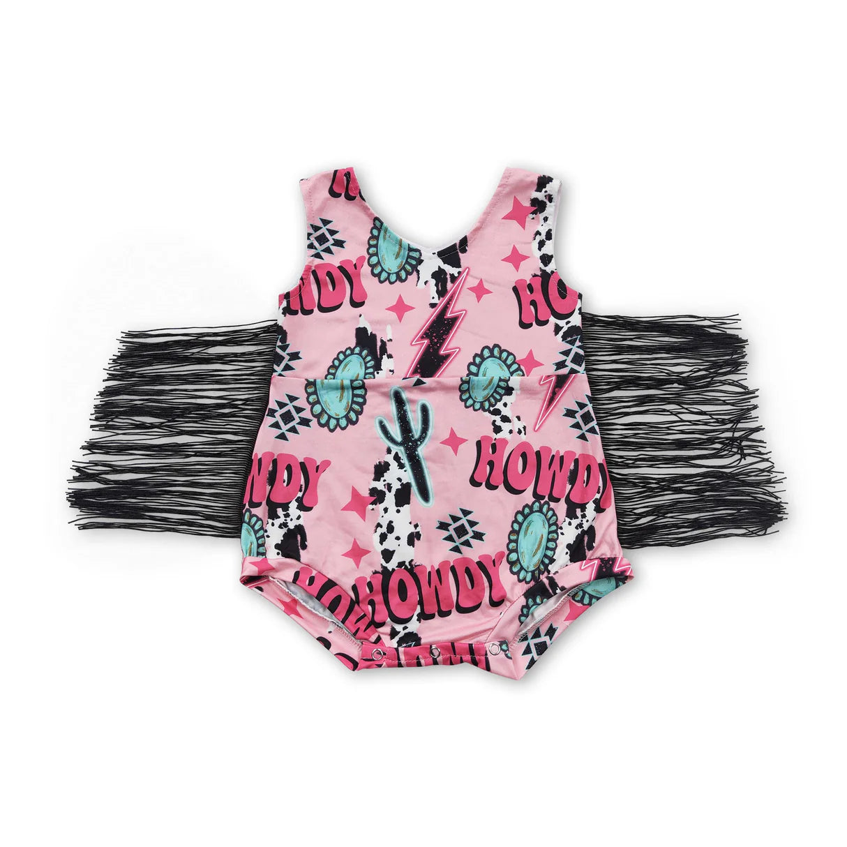 Howdy Fringe Romper
