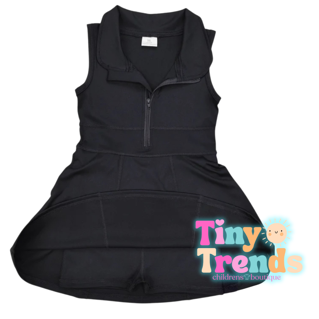 Black Activewear Dress