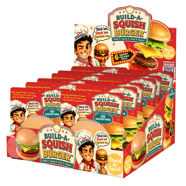 Build A Squish Burger Squishy