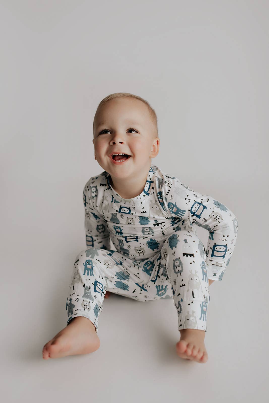 Newborn Jammies Set-Monster