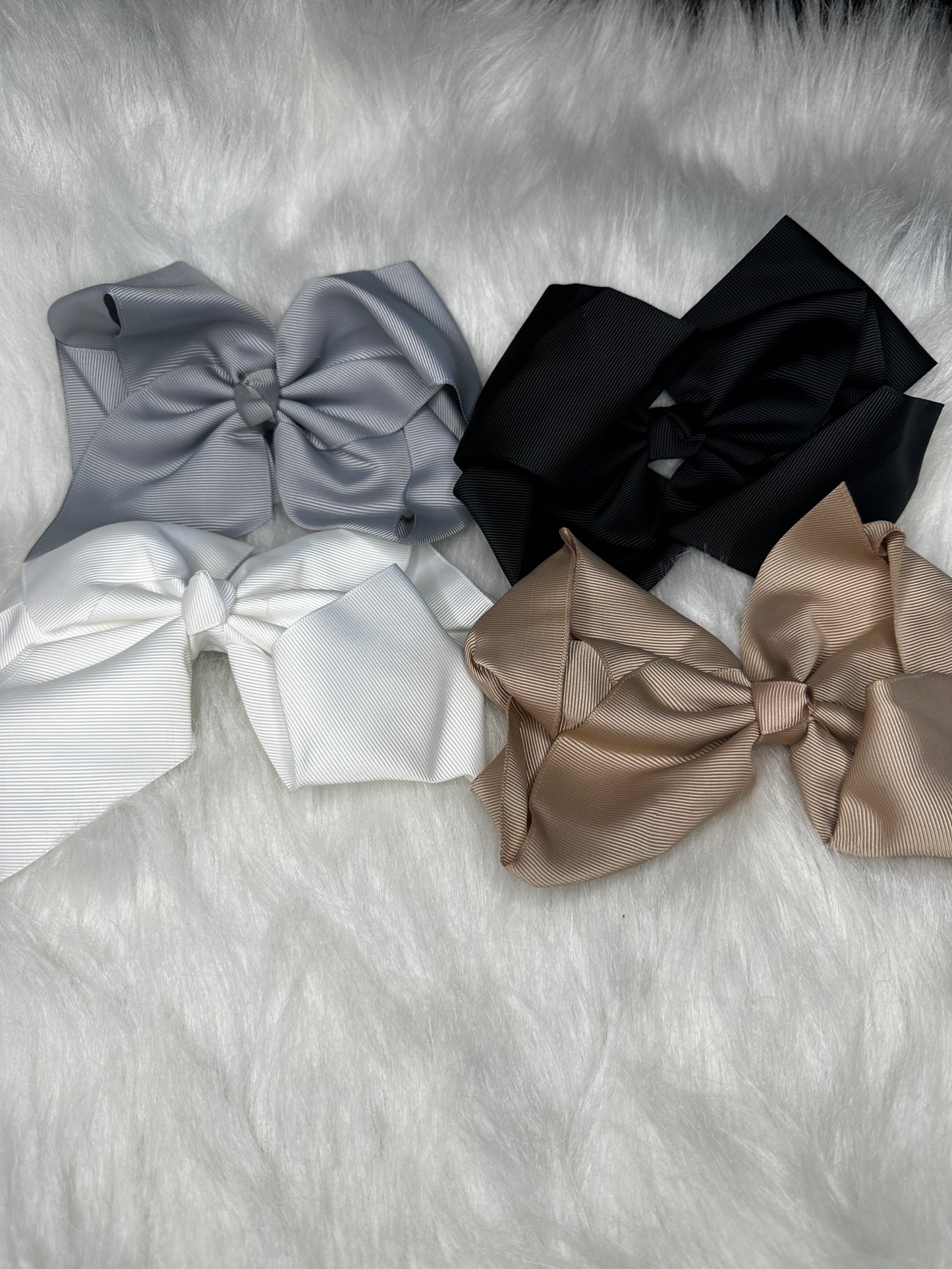 Oversized Ribbon Bows