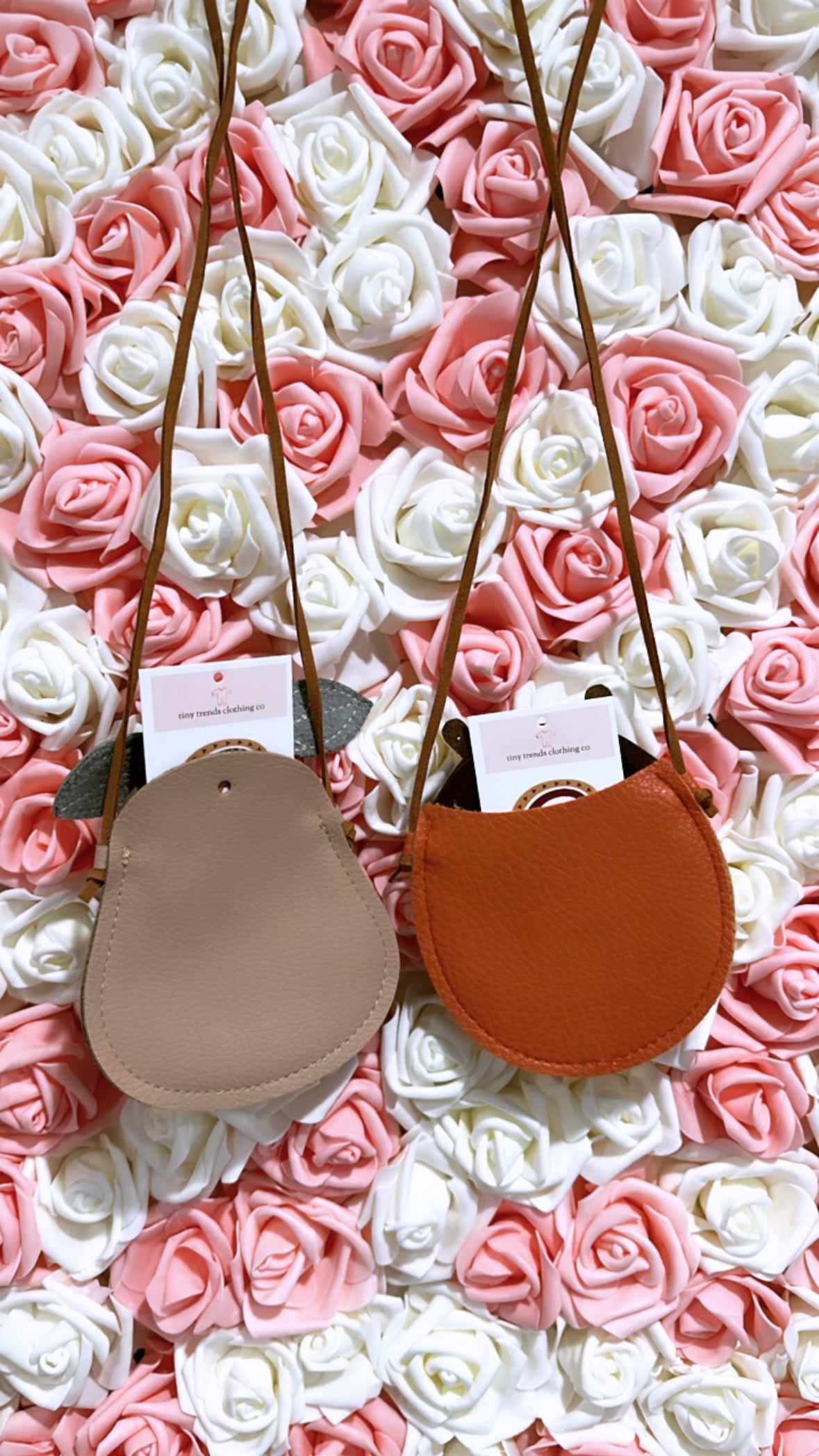 Leather Kids Pouch Purse