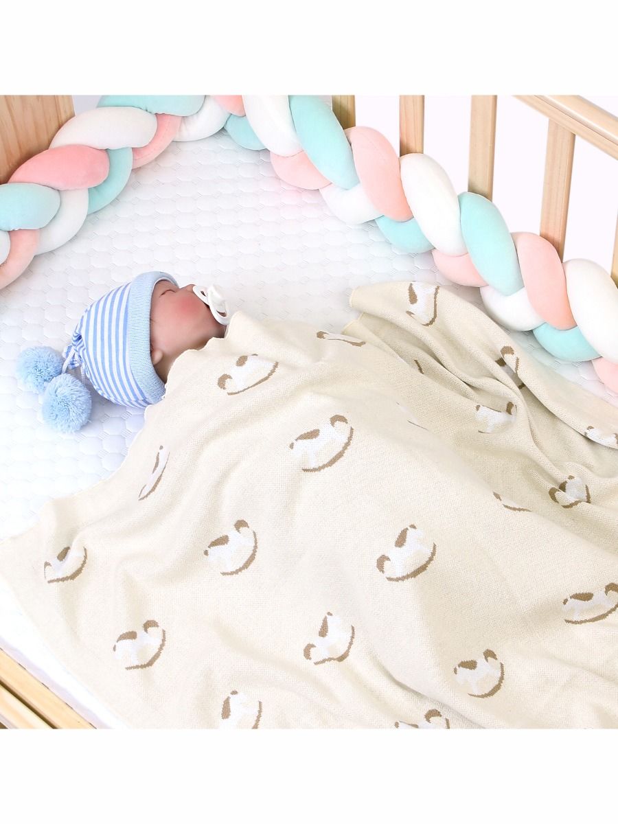 Rocking Horse Baby Blanket