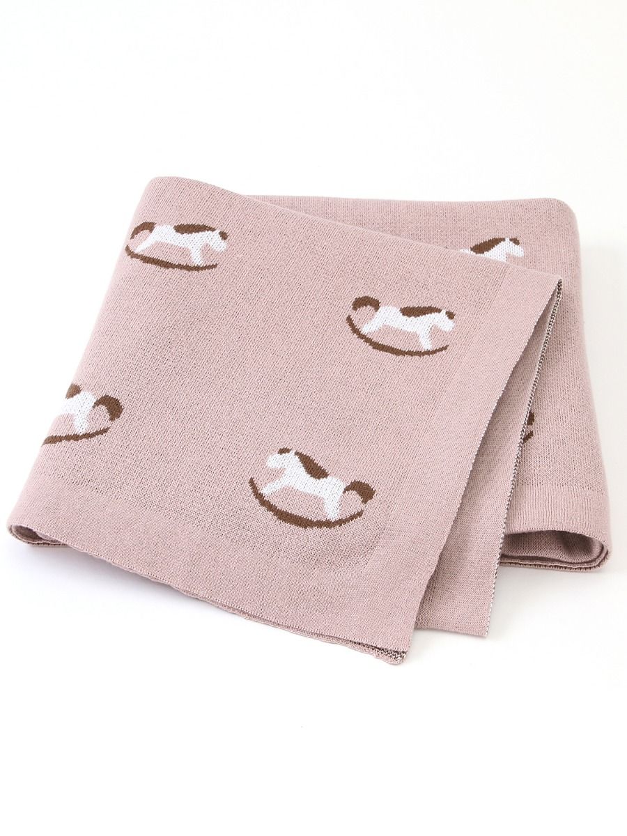 Rocking Horse Baby Blanket