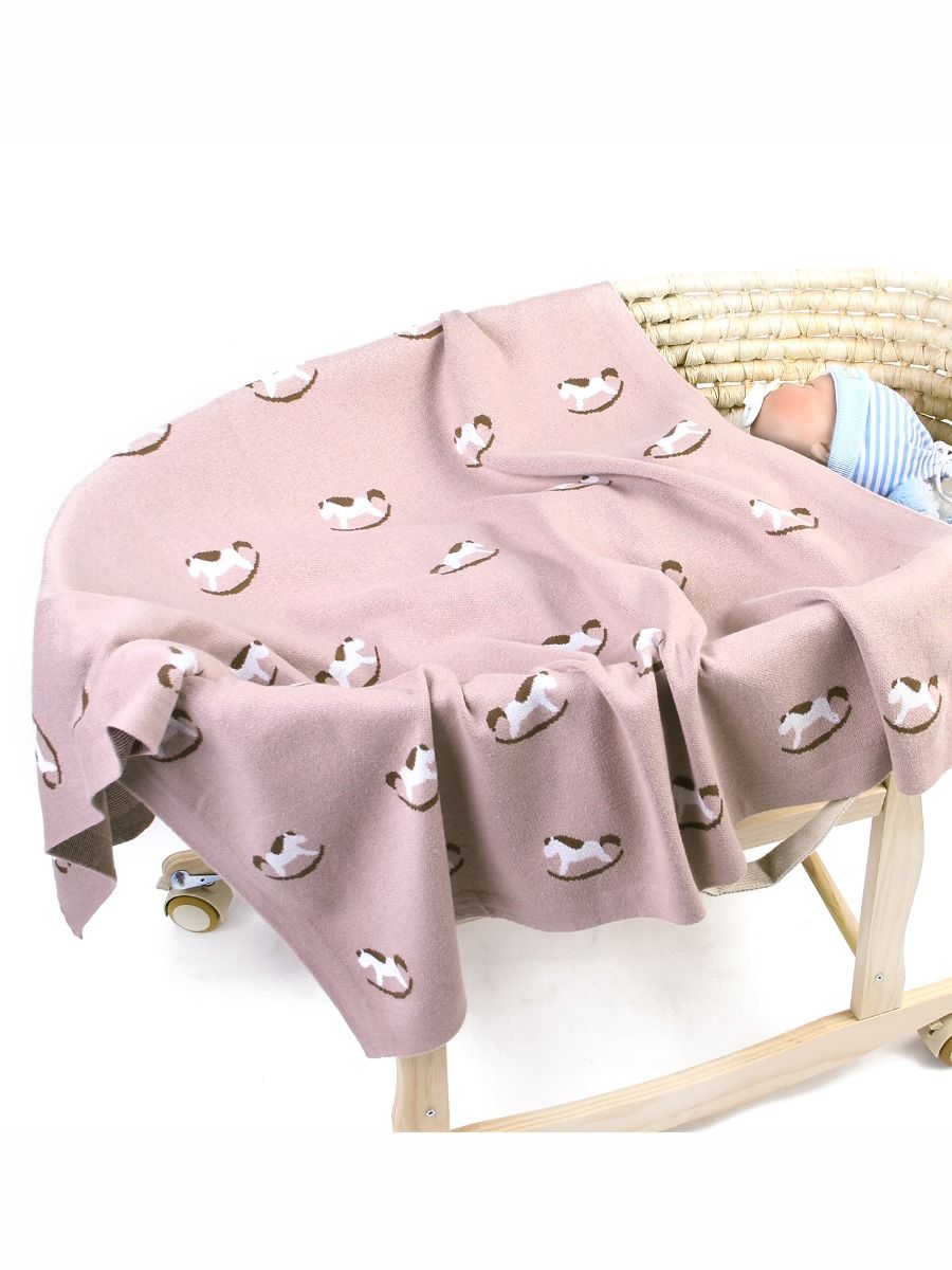 Rocking Horse Baby Blanket