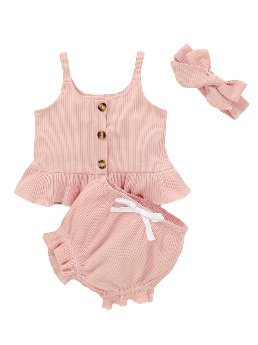 Ava Ribbed Tank Set