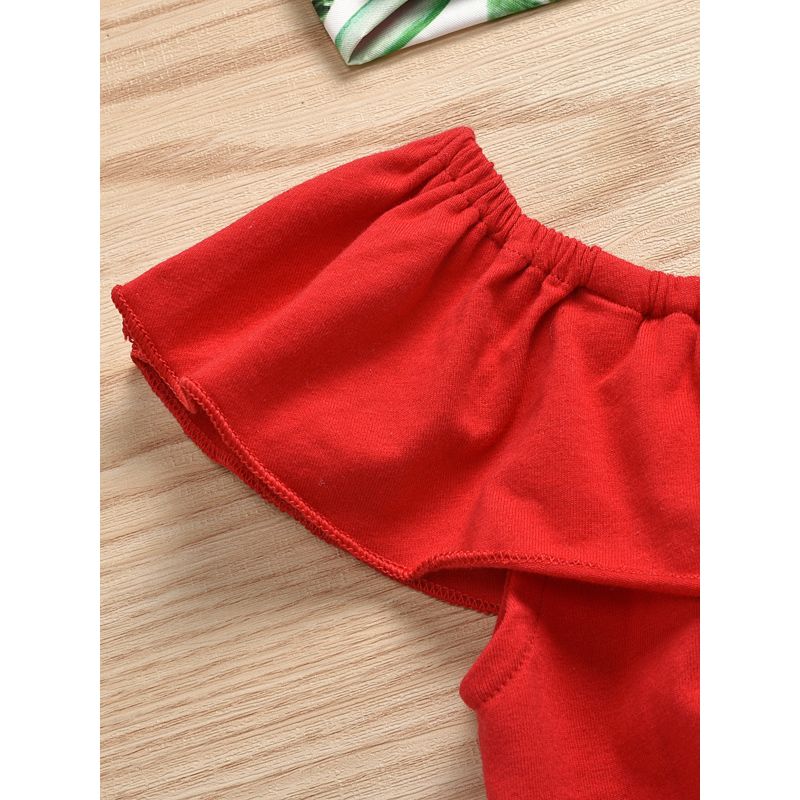 Watermelon Suspender Skirt