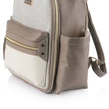 Itzy Mini™ Vanilla Latte Diaper Back Pack *DISCONTINUED*
