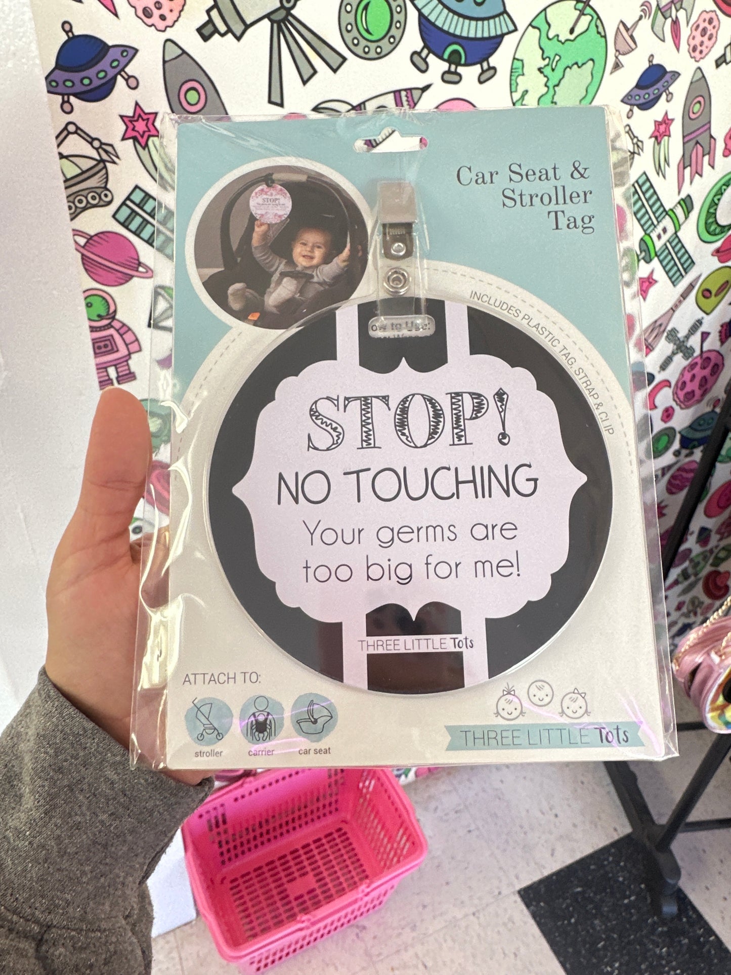 Car Seat & Stroller Tags