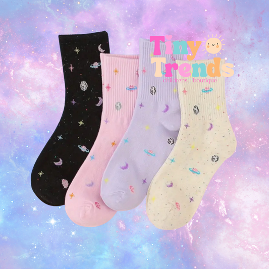 Adult Space Socks