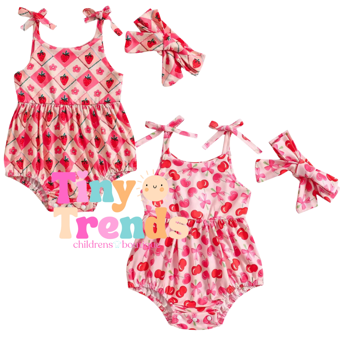 Susie Tie Romper