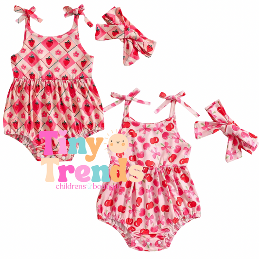 Susie Tie Romper