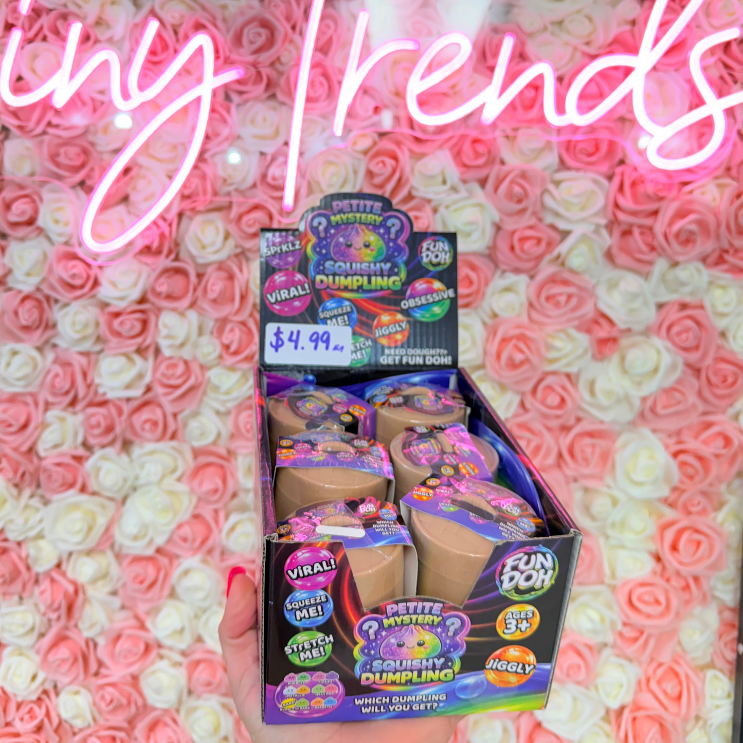 FunDoh Squishy Mystery Mini Petite 2.5" Dumpling Toy