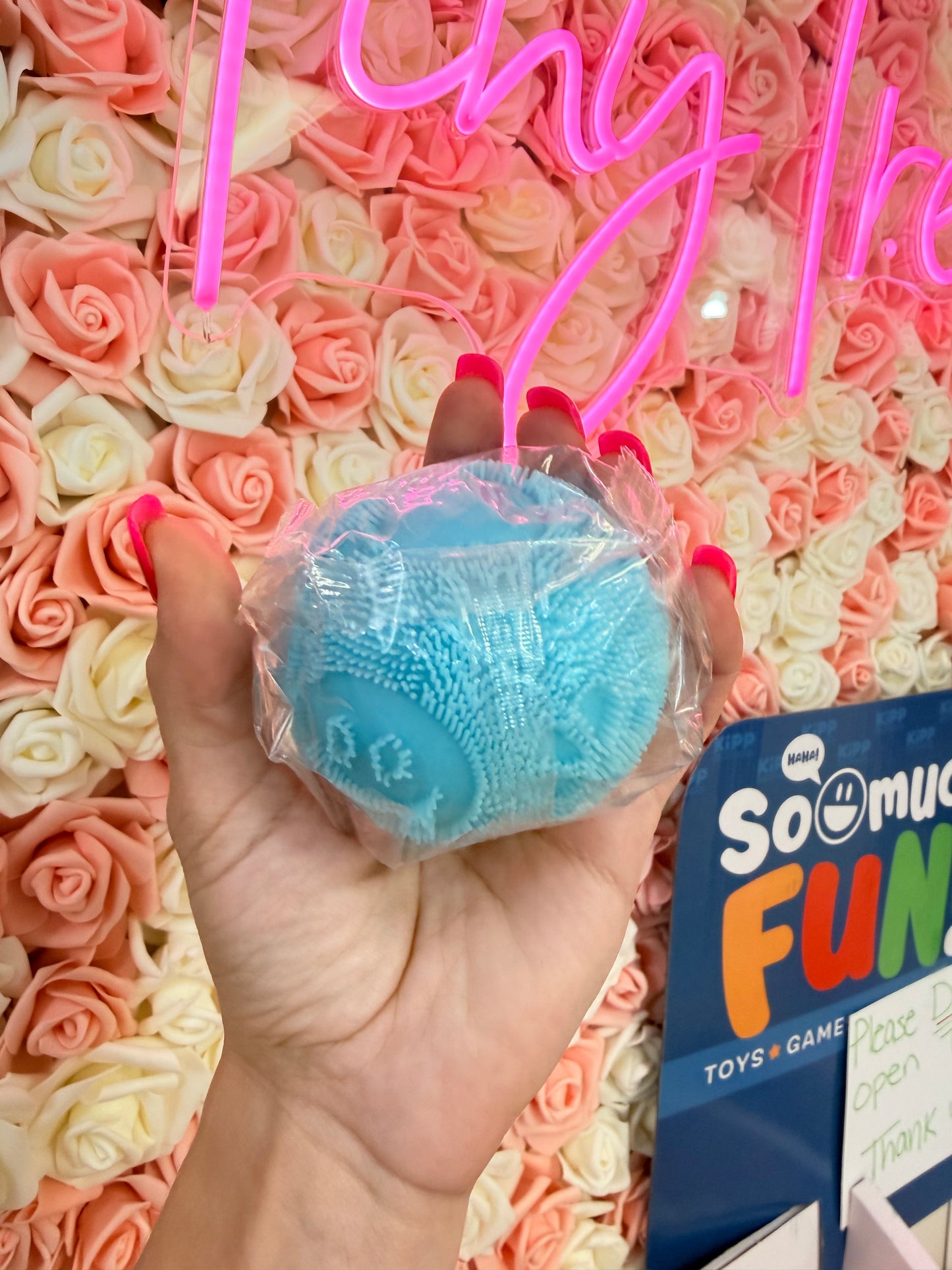 Fuzz Ball Squishy