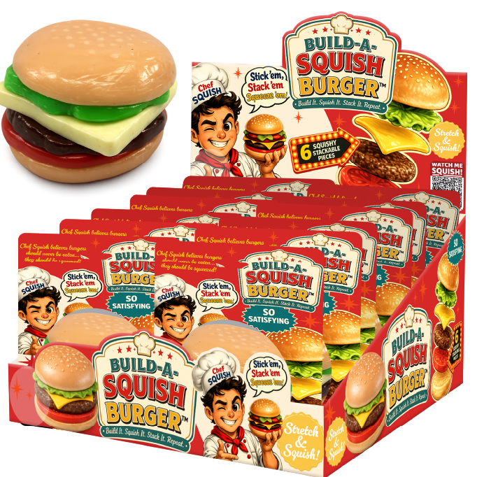 Build A Squish Burger Squishy