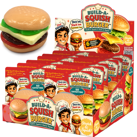 Build A Squish Burger Squishy