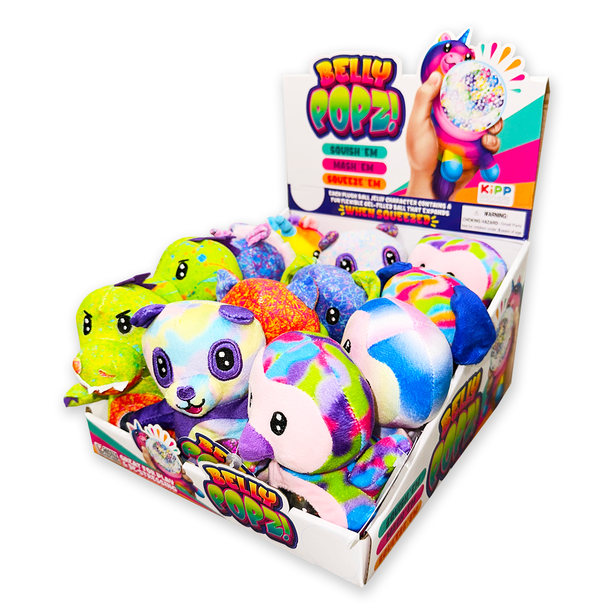 BellyPopz Squeeze Plush Stress Toy