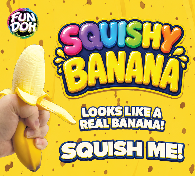 FunDoh Banana Squishy