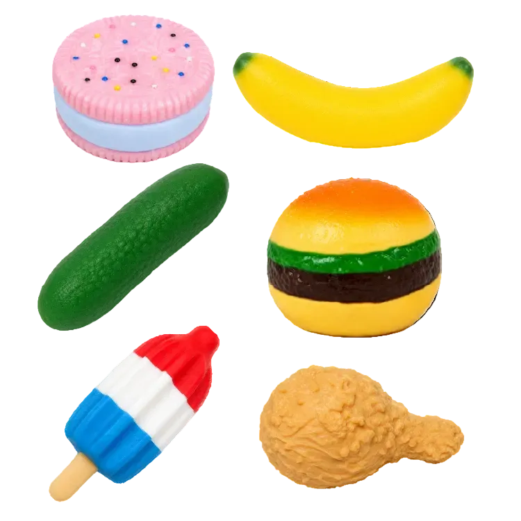 MEGA 8" Food Squishies