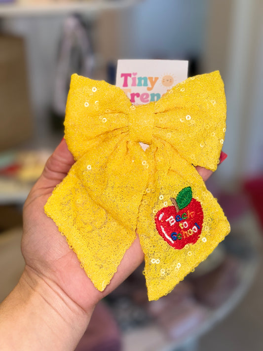 Back To School Bows