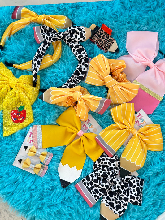 Back To School Bows