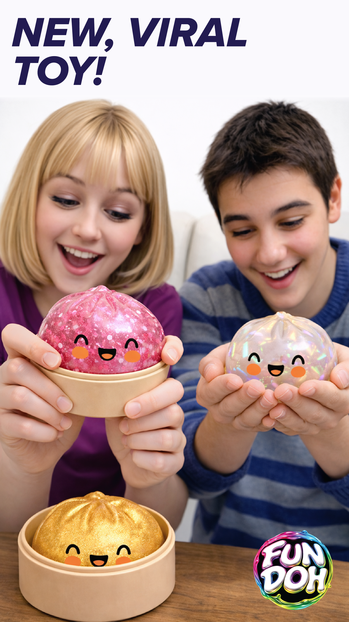 *RESTOCKING SOON* FunDoh Mystery Dumpling Squishies