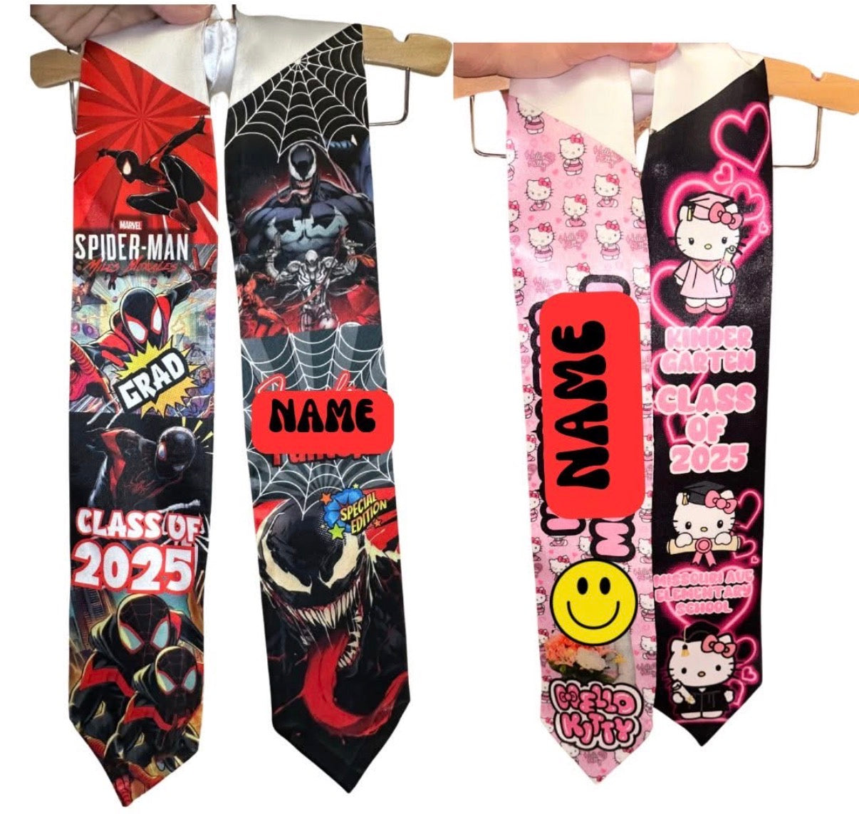Custom Kids Graduation Sashes