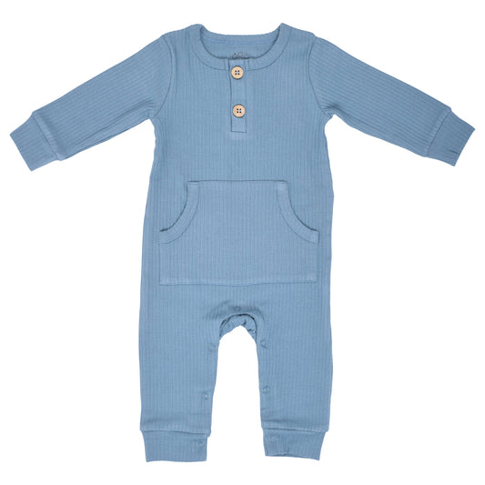 Baby Ribbed Playsuit 0/3 Months