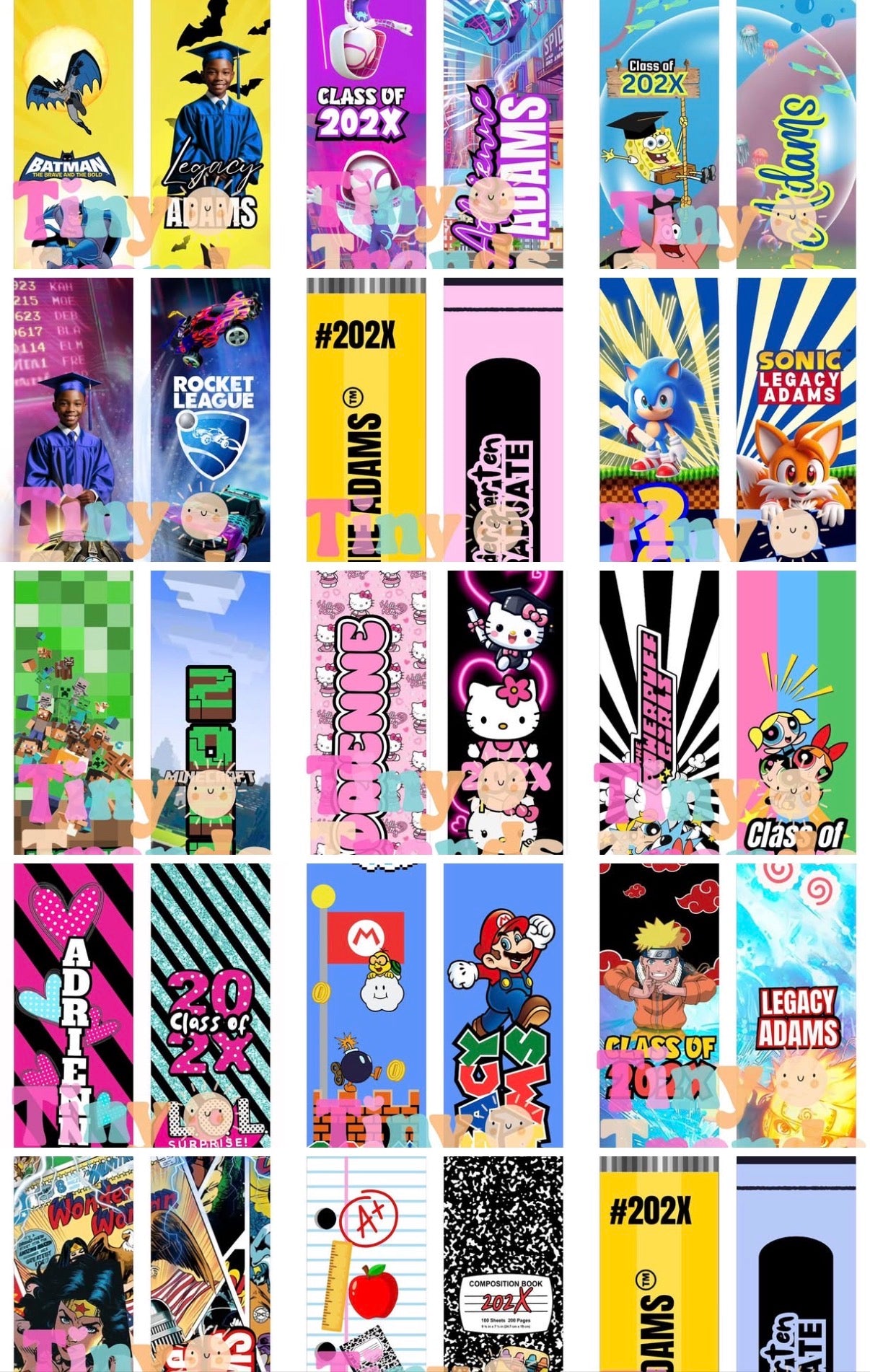 Custom Kids Graduation Sashes