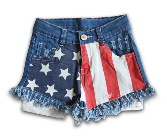4th Of July-Jean Shorts