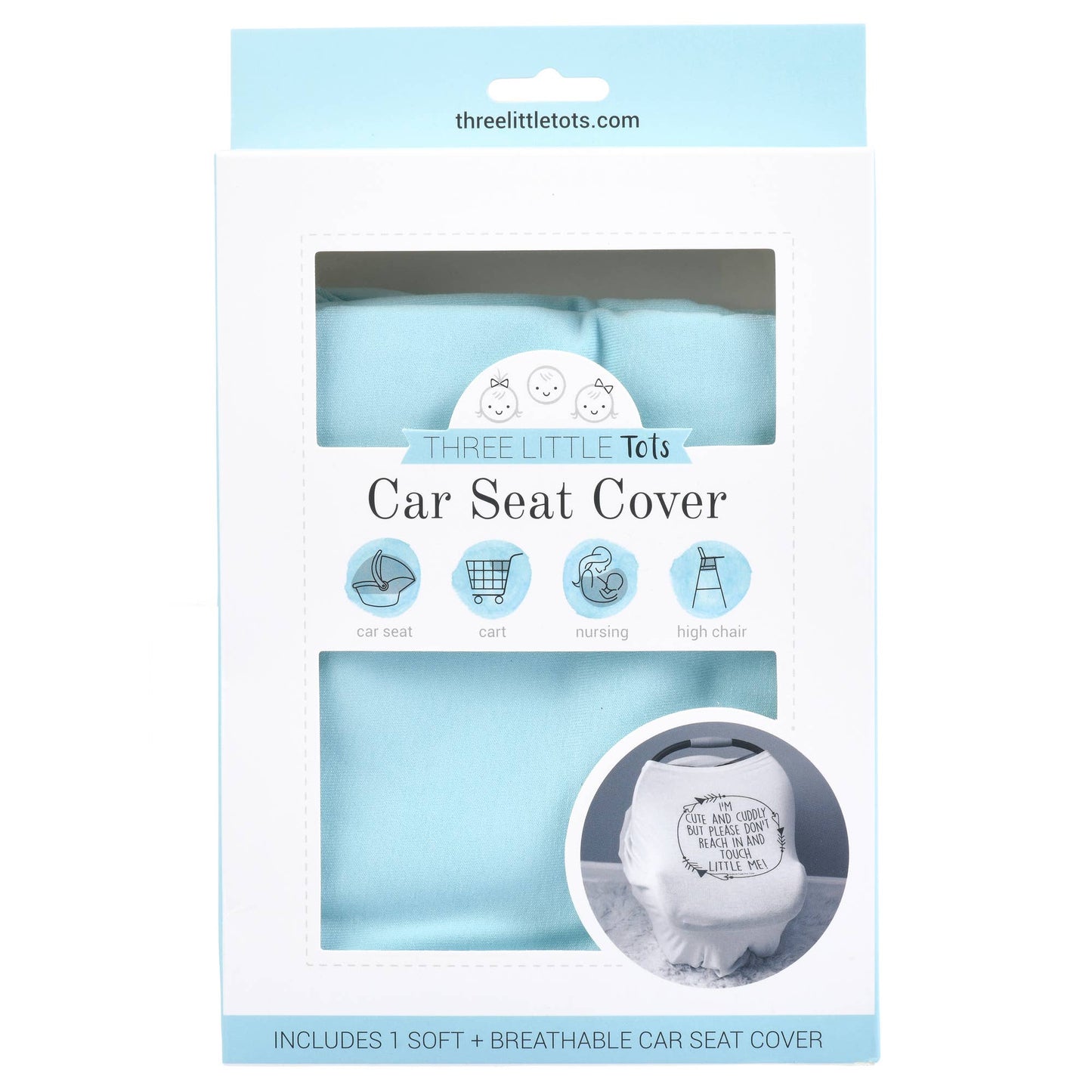 Blue Car Seat Cover