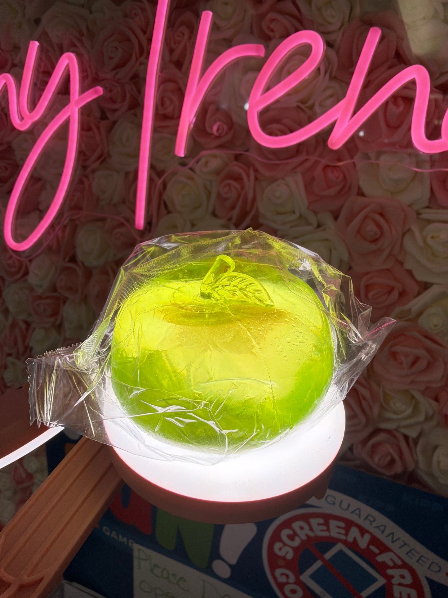 Coconut Oil Apple Squishy