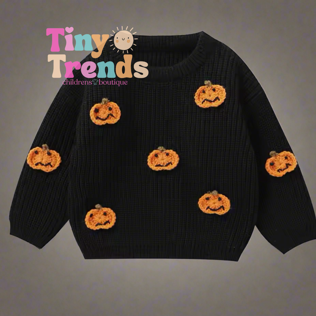 Pumpkin Knit Sweater