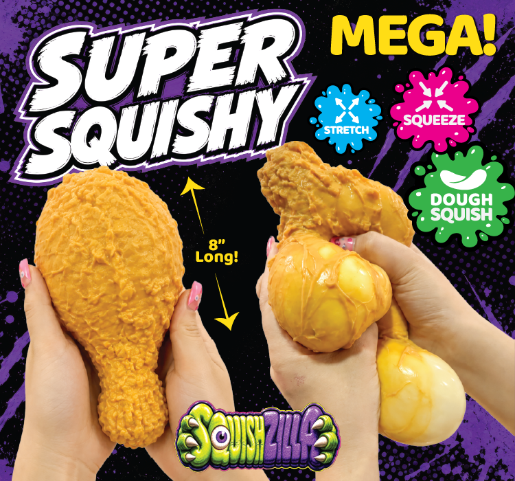 MEGA 8" Food Squishies