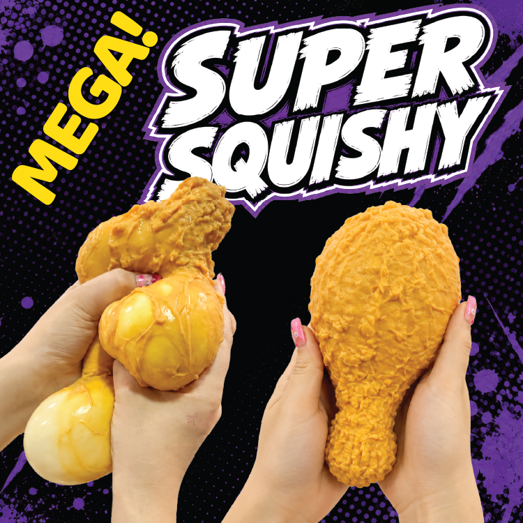 MEGA 8" Food Squishies
