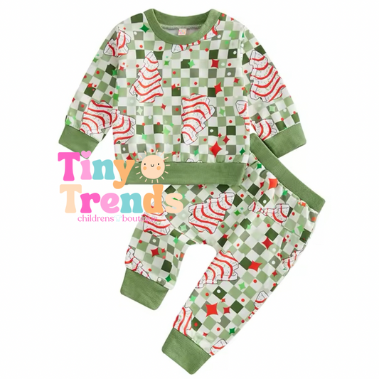 Christmas Tree Cakes Boys Outfit