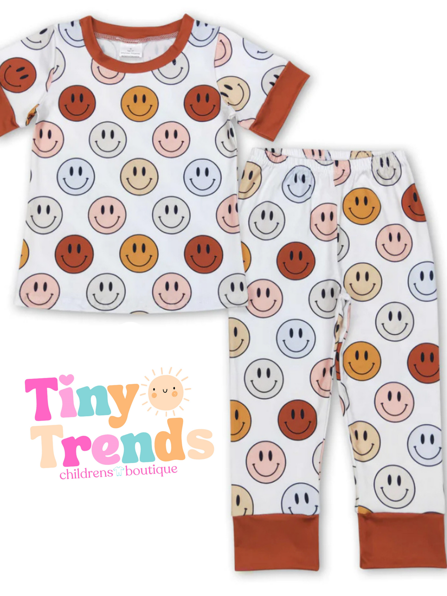 Brown Smiley Set