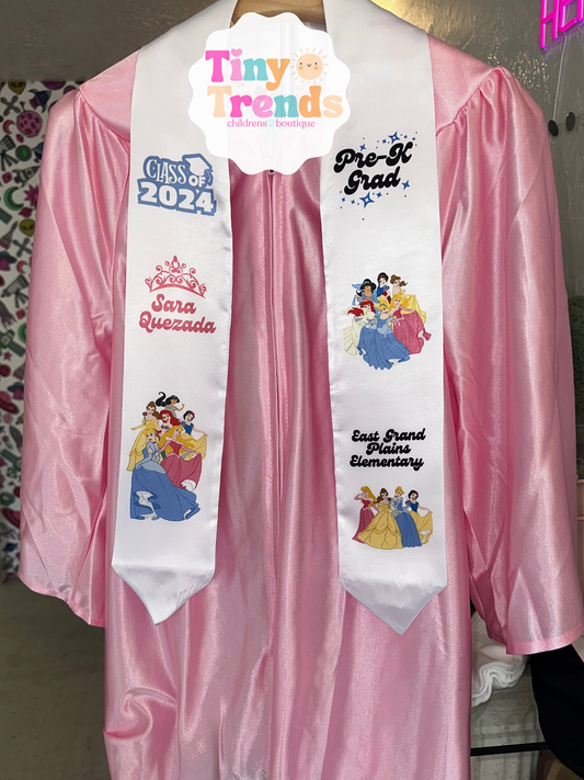 Custom Kids Graduation Sashes